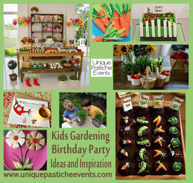 Kids Gardening Birthday Party Ideas | Unique Pastiche Events