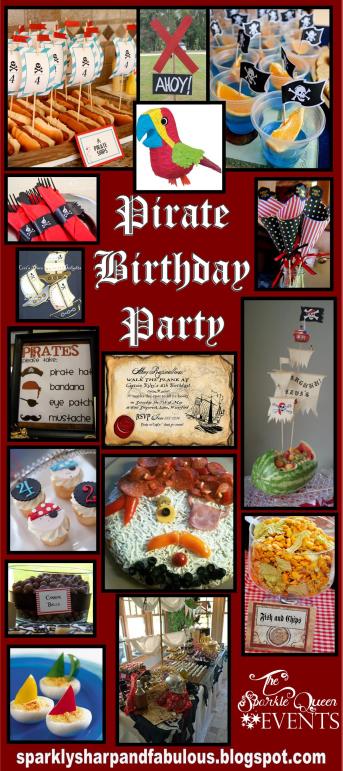 Pirate Birthday Party for Little Boys