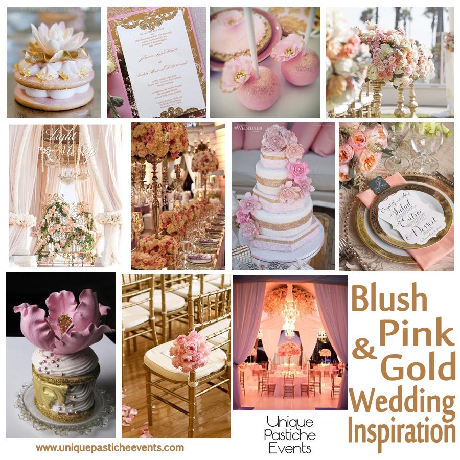 Blush Pink and Gold Wedding