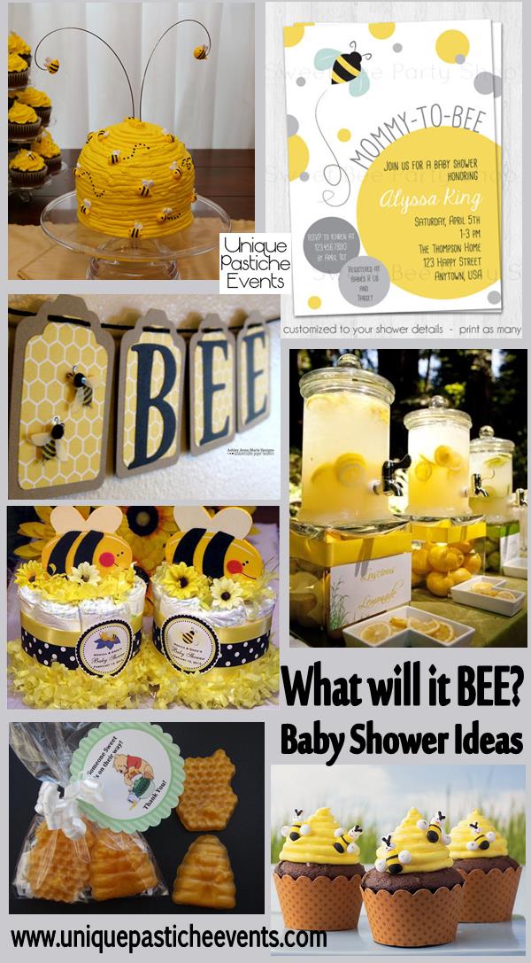what will it bee baby shower ideas unique pastiche events