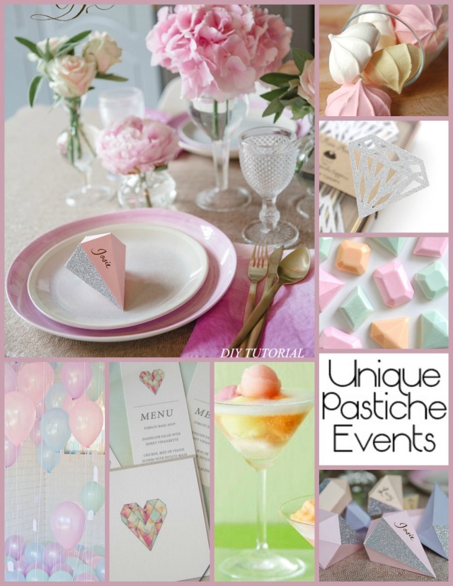 Pastels and Jewels -  Girly Birthday Party Ideas