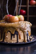 Salted Caramel Apple Snickers Cake – shared by Half Baked Harvest
