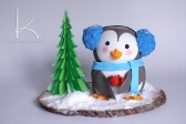 Snowy Penguin Cake Tutorial – shared by Kara’s Couture Cakes