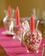 Candy Hearts Table Decor