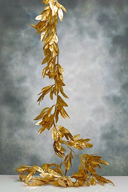 Bay Leaf Gold Garland – available on SaveOnCrafts