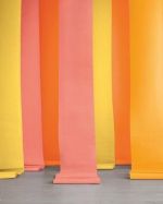 Crate Paper Backdrop in Citrus Hues - featured in a roundup post by Babble