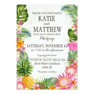 Tropical Beach Invitation – sold by Nou Designs on Zazzle