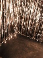 Sparkle Corner / Tinsel Photo Booth Backdrop – shared by James Wagner